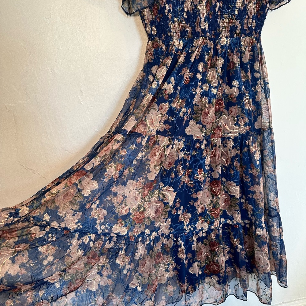 Baltic Born blue floral dress - Picture 4 of 11